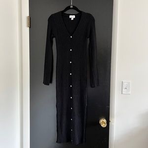 TOPSHOP Rib Knit Dress (size 4)